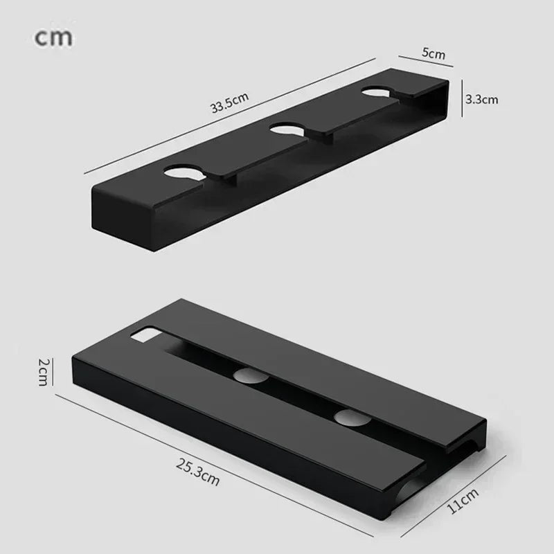 Bar Wine Glass Rack Non-drilled Cup Holder In Kitchen and Dining Room Upside-down Rack for Household Wine Glasses Kitchen Organi
