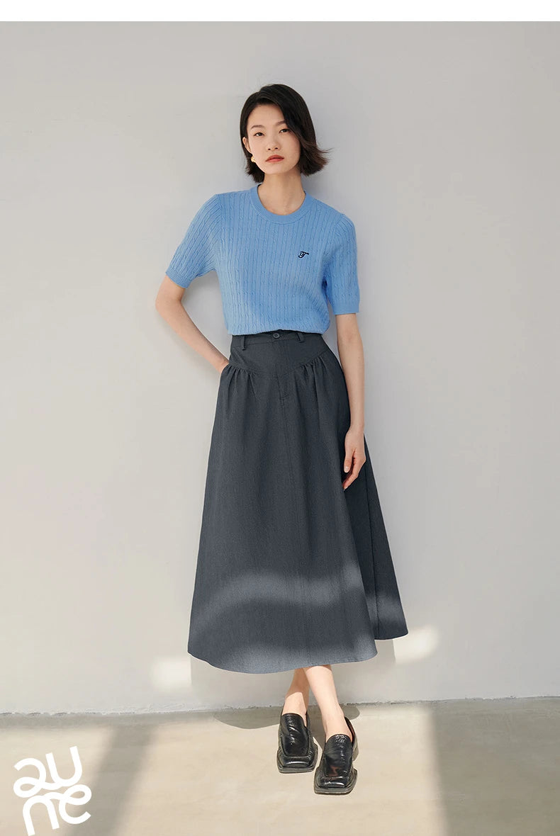 TOYOUTH  Women Knitwear 2025 Summer New Tops 8523801