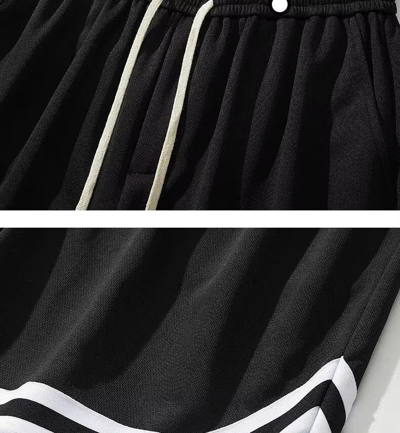 Basketball Shorts for Men's Summer Sports Training in 2025 Casual Loose and Breathable Pants American Five Point Shorts M-5XL