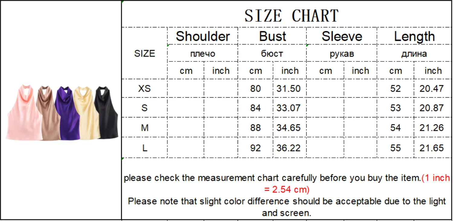 TFMLN Elegant Halter Top for Women Spring Summer Sexy  Backless High Street Waistcoat Female Fashion Solid Halter Neck Tops