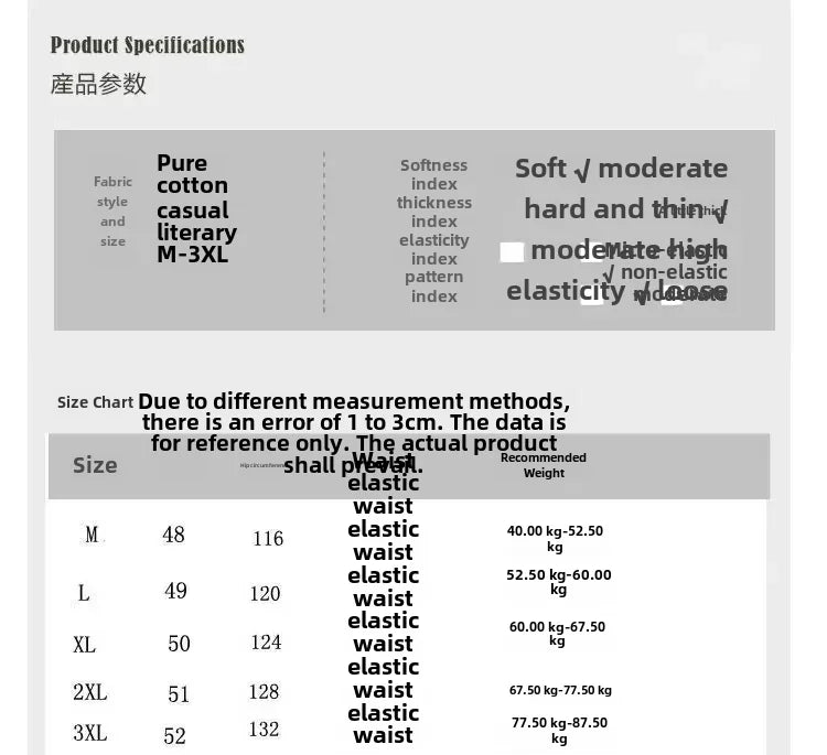 Vintageartistic High-waisted Slimming Cotton Linen Shorts For Women Casual Loose-fit Bell Bottoms 2024 New Style