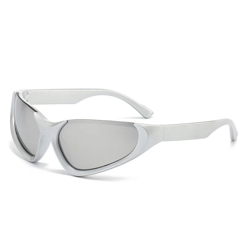 New Punk Y2K Spicy Girl Sunglasses Fashion Women Outdoor Sports Sun Glasses Vintage Men's Cycling Driving Glasses UV400 Eyewear