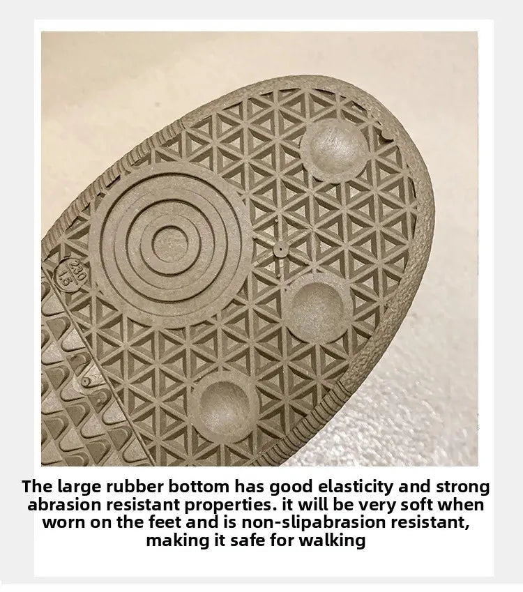 Women's Casual Sports Shoes Spring New Style Versatile Lightweight Lace-Up Mesh Thick Bottom Foot-Extending Dad Sneakers