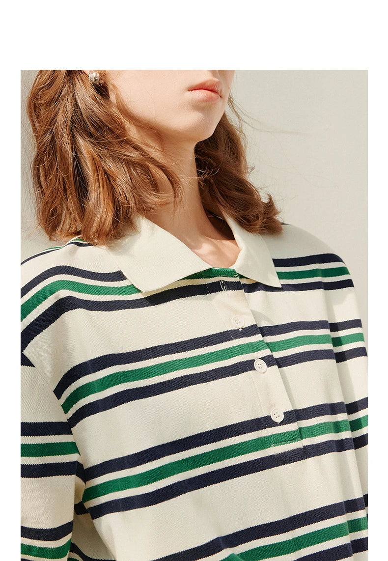 TOYOUTH Women T shirt 2025 Spring New Tops 8511053