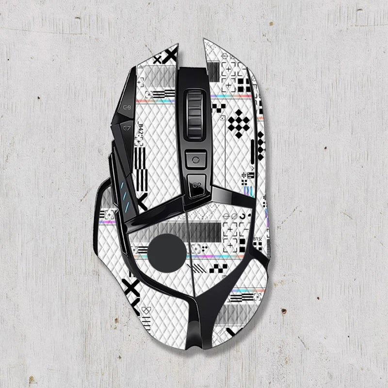 Mouse Grip Tape Skate Sticker Non Slip Suck Sweat Mouse Anti-Slip Sticker For Logitech G502 HERO
