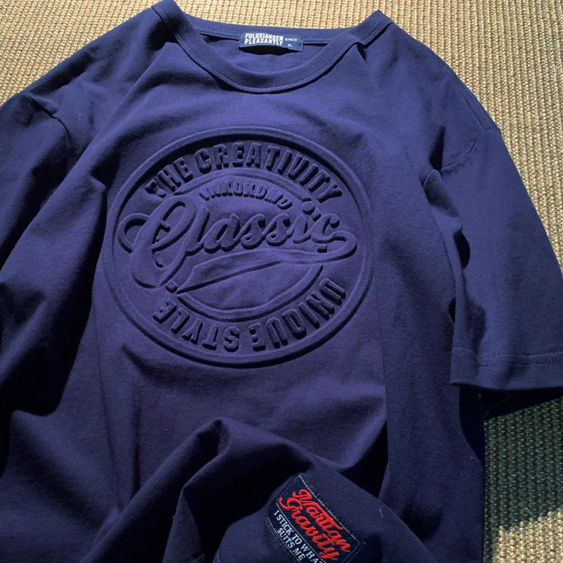 CGC Korean Fashion Oversized Summer T shirts for Women 100% Cotton Short Sleeve Tees Korean Fashion Printed Tops Female Clothing