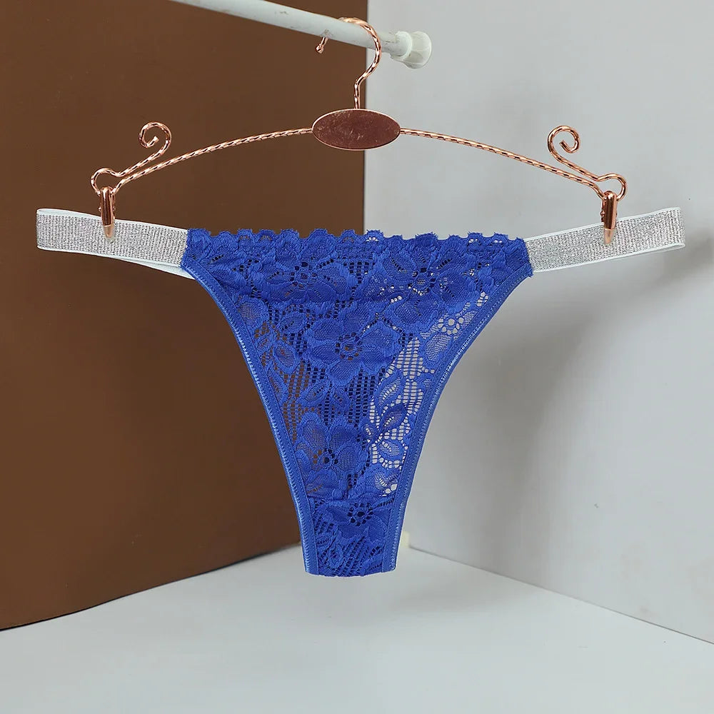 Customized Letter Sexy Lace Thong Panties for Women Custom G-String Name Jewelry Underwear Sexy Lady Bikini Hot Wife Gift
