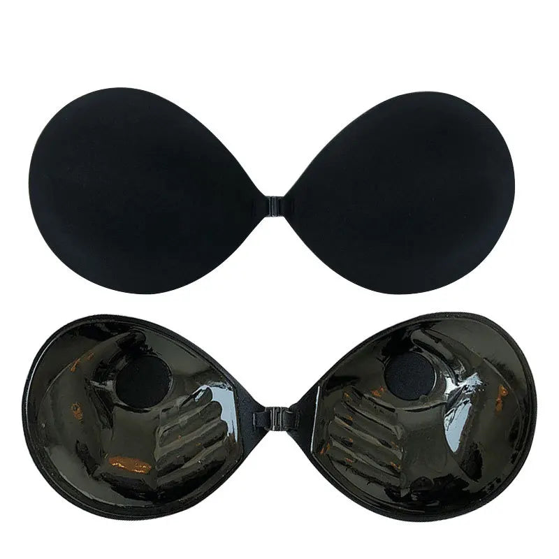 Invisible Strapless Adhesive Stick Bra For Women Push Up Summer Chest Stickers Lift Up Nude Cover Bra Silicone Pad Sexy Breast