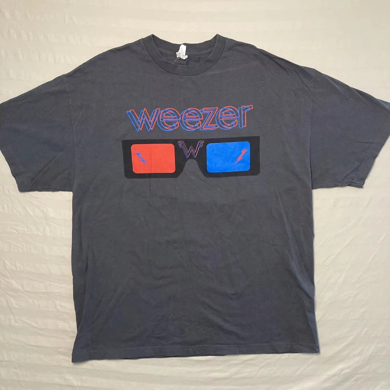 Weezer Band Cotton T Shirt Vintage Men Women Hip Hop Tee Fashion Short Sleeve Tshirt Oversized T-shirts Streetwear Tops Clothing