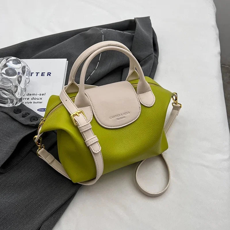 Versatile Fashionable Women's Bucket Handbag Crossbody Bag Simple Design New Hot Sale Of The Season Trendy Small Shoulder Bag Ha