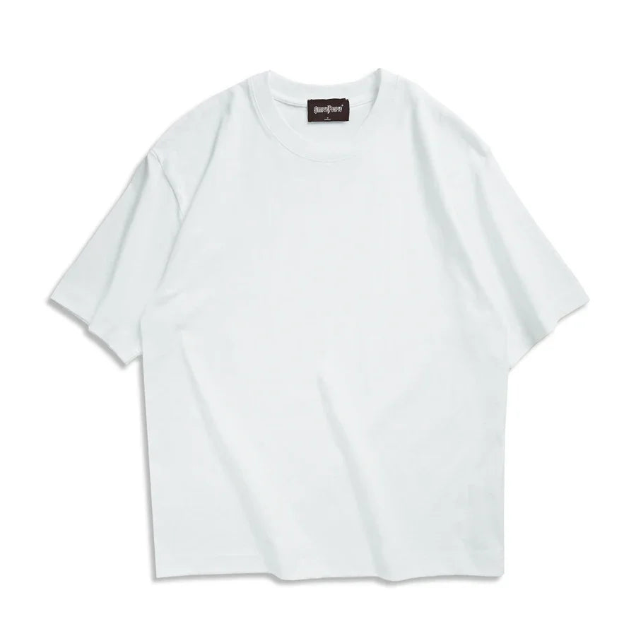 Oversized Summer T shirts for Women Men Brown Casual Female Korean Streetwear Tees Unisex Basic Solid Young Cool Tops