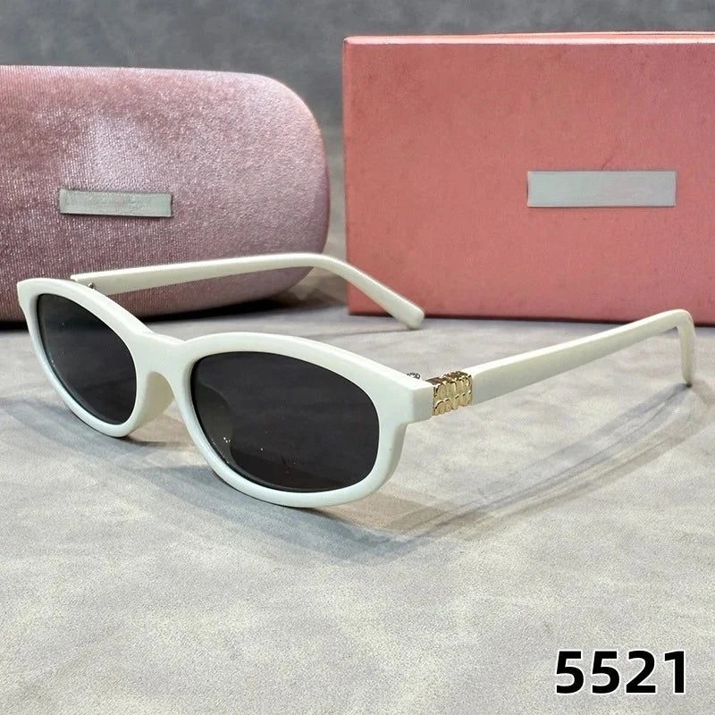 Chic Cat-Eye Sunglasses Women - Vintage Narrow Frame UV400 Shades, Fashion Retro Sun Glasses for Women