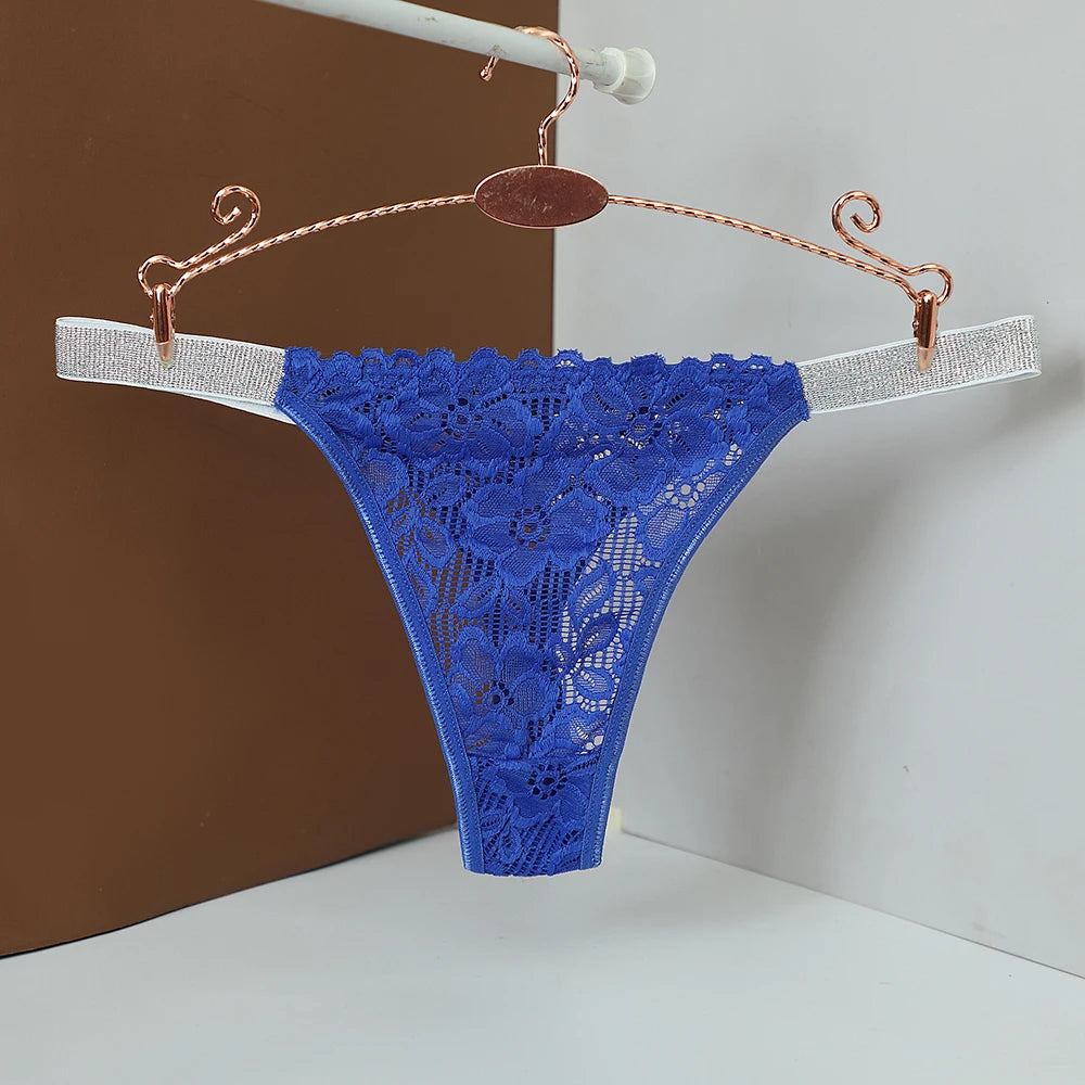 Sexy Female Llingerie  Floral Hollow out Lace Panty for Women Low-Waist Sexy Briefs Intimate Female Underpants Perspective Desig