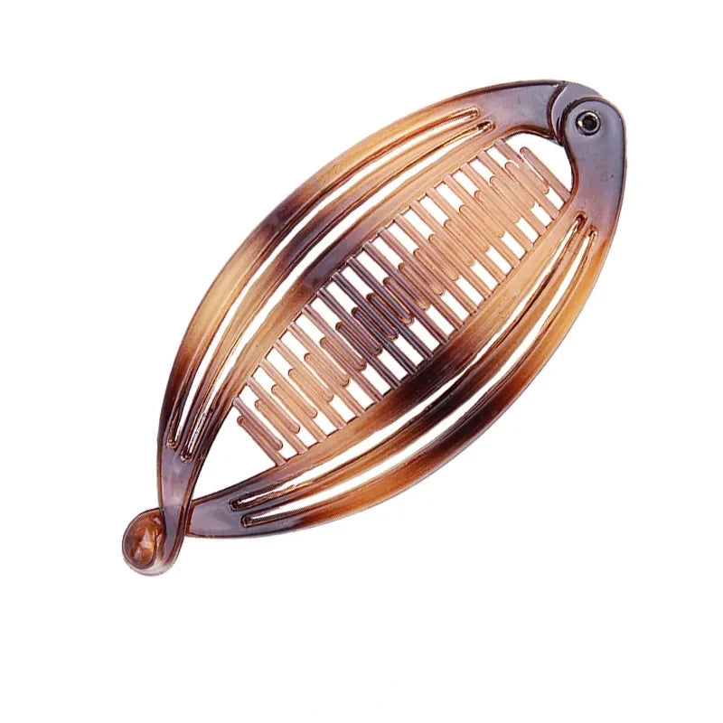 Hot New Fashion Banana Clip Set Fish Clip Coiled Hair Insert Comb Hair Side Comb Beaded Hair Clip Hair Comb Headdress