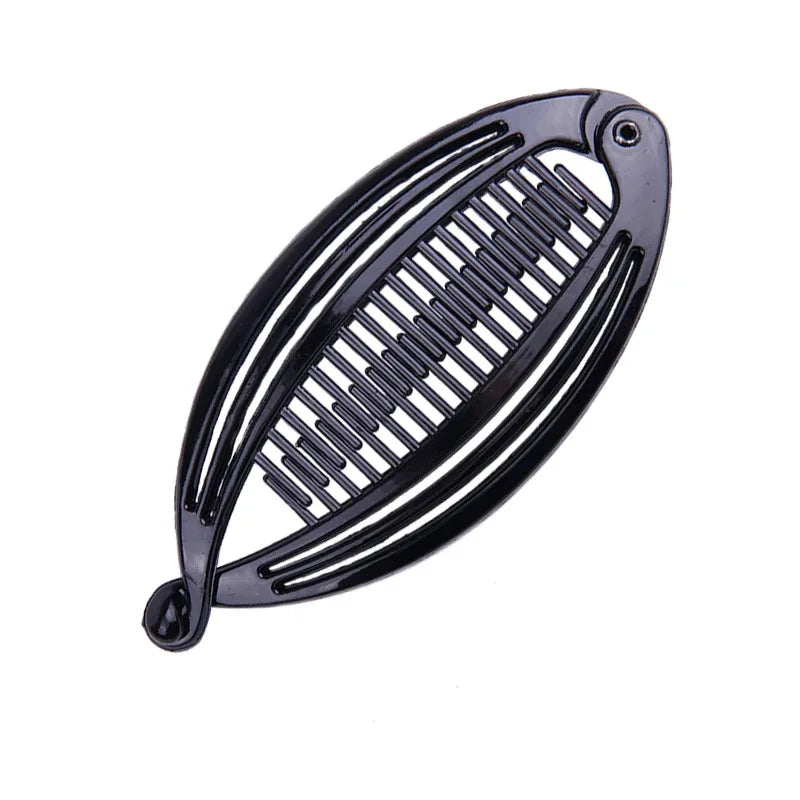 Hot New Fashion Banana Clip Set Fish Clip Coiled Hair Insert Comb Hair Side Comb Beaded Hair Clip Hair Comb Headdress