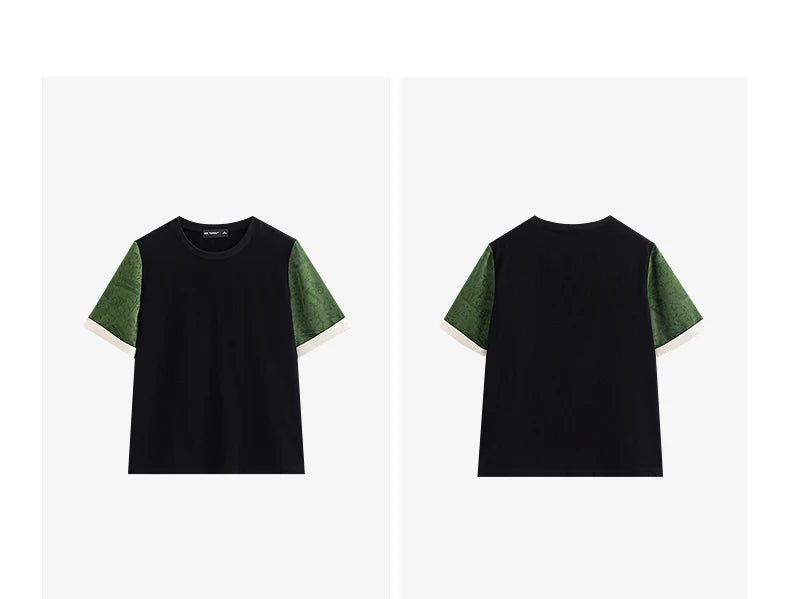 TOYOUTH Women Short Sleeve T shirt 2025 Summer New Casual Tops 8521048