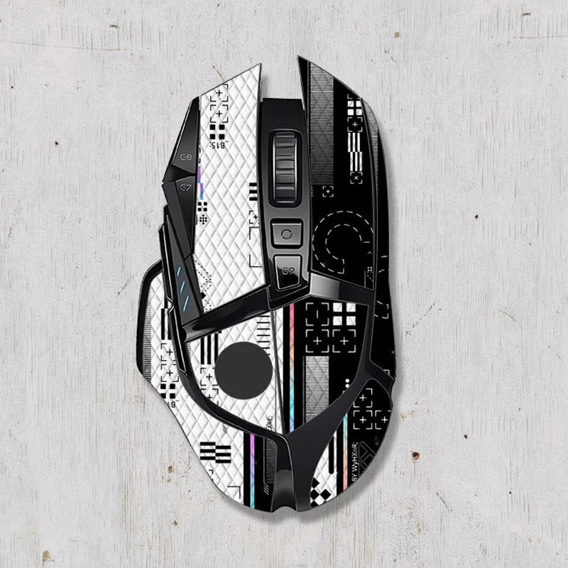 Mouse Grip Tape Skate Sticker Non Slip Suck Sweat Mouse Anti-Slip Sticker For Logitech G502 HERO