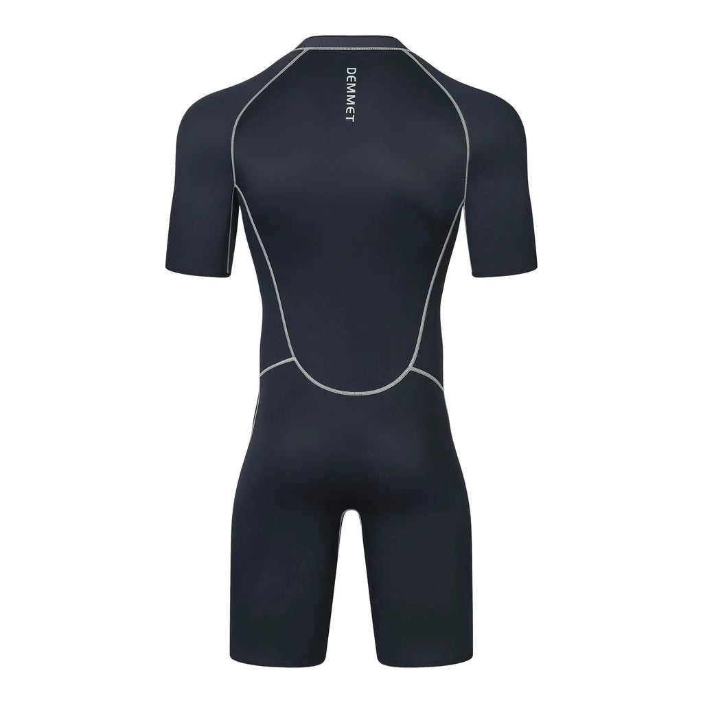 DEMMET 1.5mm Neoprene Short-sleeved Wetsuit One-piece Swimsuit Swimming Surfing Snorkeling Keeping Warm And Cold