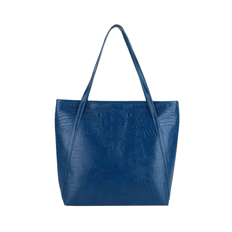 Large Capacity Quirky Design Tote Bag Retro Women's New Hot Sale Of The Season Casual Winter Commuter Single Shoulder Bag Zipper