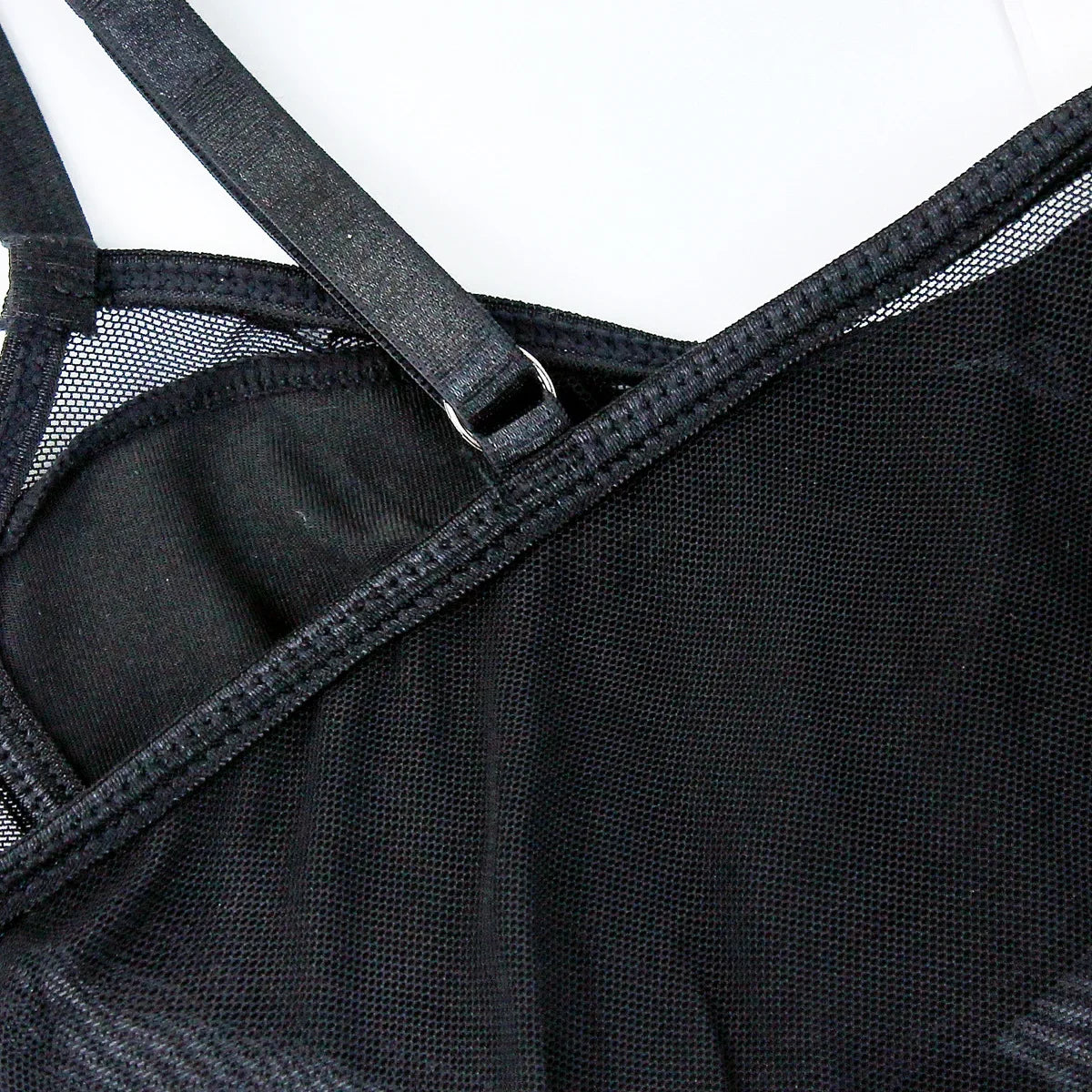 2025 Women's Clothing, Deep V-neck Shaping, Sexy Tight Fitting Adjustable Shoulder Straps, Reinforced Soft Padded Bra, Top