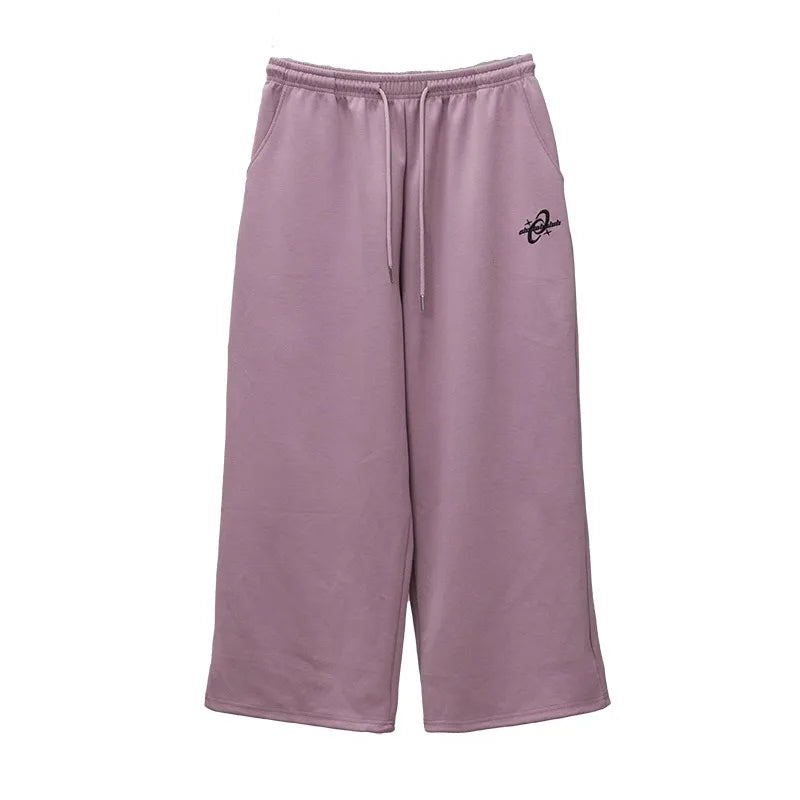 CBXLAB Street Dance Women'sPurple 'King Long Pants' hip-hop streetwear sporty jazz soft and skin-friendly casual pants