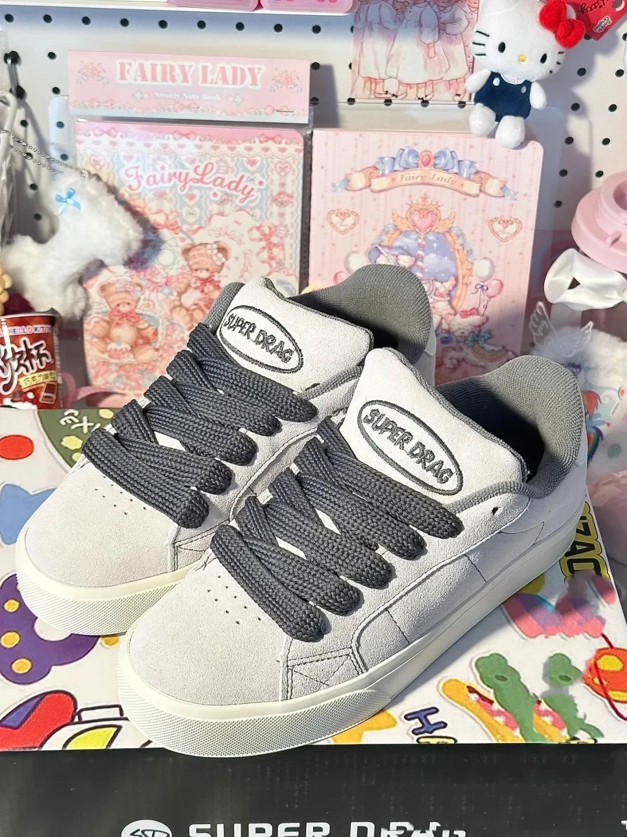 Women Casual Shoes Fashion Low Cut Lace-Up Leisure Sneakers Outdoor Comfortable Non-Slip Female Flats Trainers 35-40