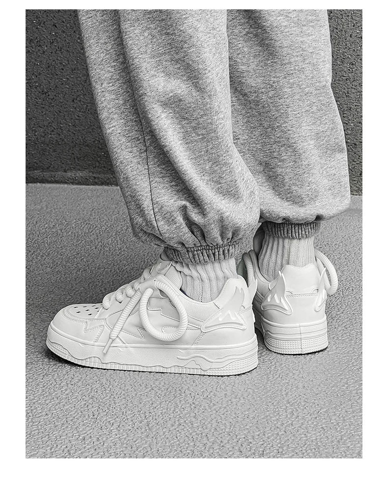 2024 Fashion Purple Mens Skateboard Shoes Streetwear Sneakers Spring Low top Board Sneakers Man Unisex Trend Shoes basket homme