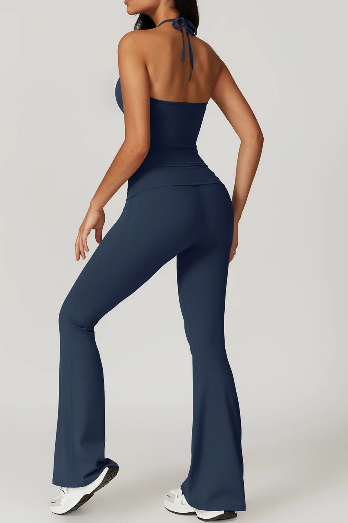 Yoga Pants Women Bell Bottoms High Waist Sport Flare Pants Gym Fitness Leggings Women Female Legging Tummy Control Running Tight