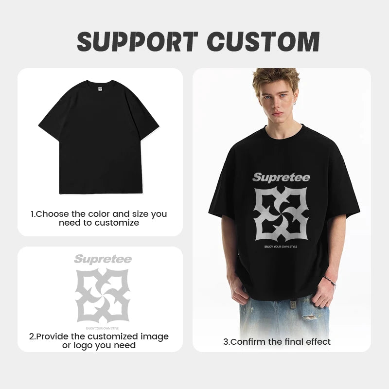 Men's and women's Short-Sleeved T-shirts Funny Abstract Pattern T-shirts 100%Cotton Streetwear Casual Fashion Oversized T-shirts