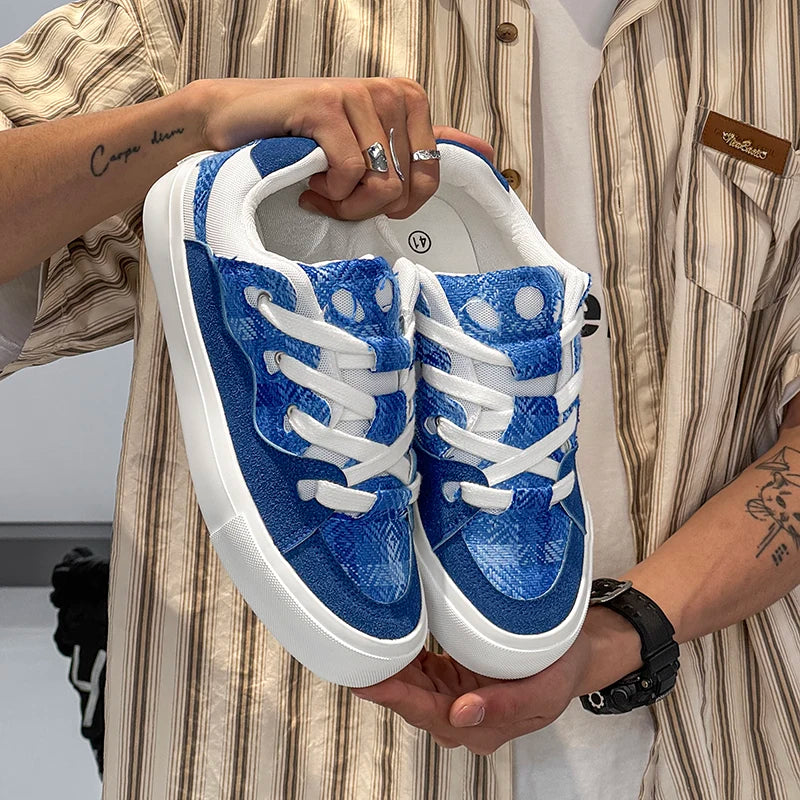 Casual shoes are trendy and versatile, classic night king white sneakers, skate shoes and dad shoes
