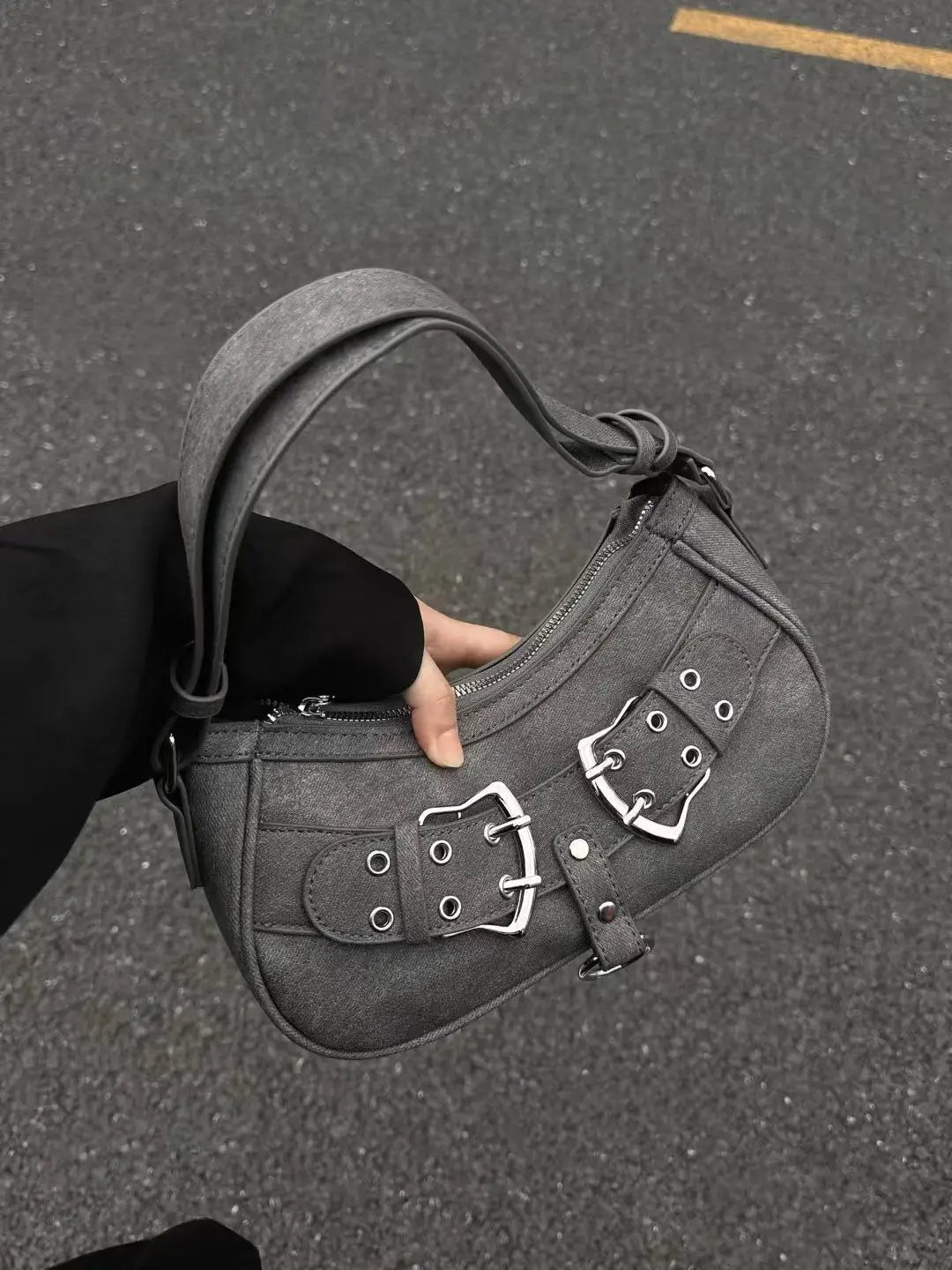 2025 New Y2K American Cute & Cool Underarm Bag Small Trendy Shoulder Purse Women Fashion Casual Crossbody Bag