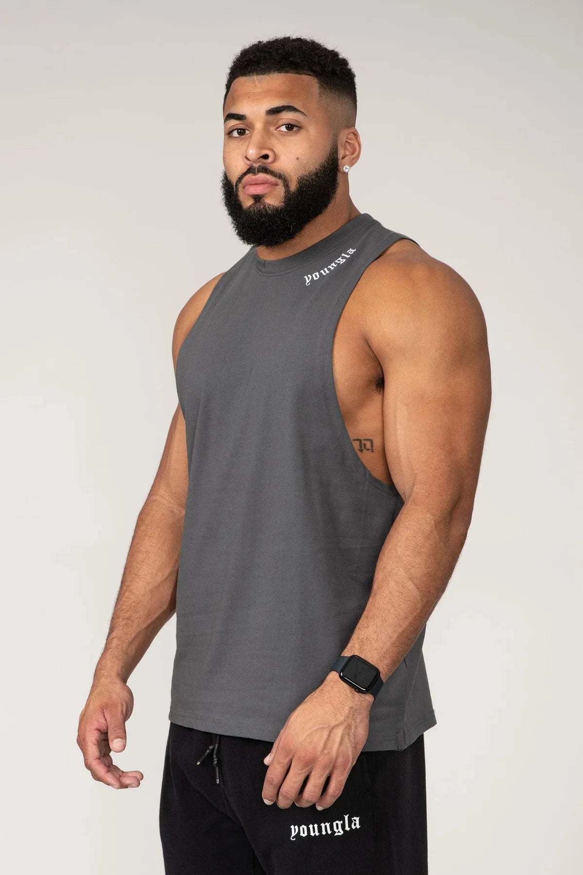 Men's Fitness Tank Top 2025 New Men's Cotton T-shirt Men's Running Training Home Sleeveless Shirt Family Party Men's Sleeveless