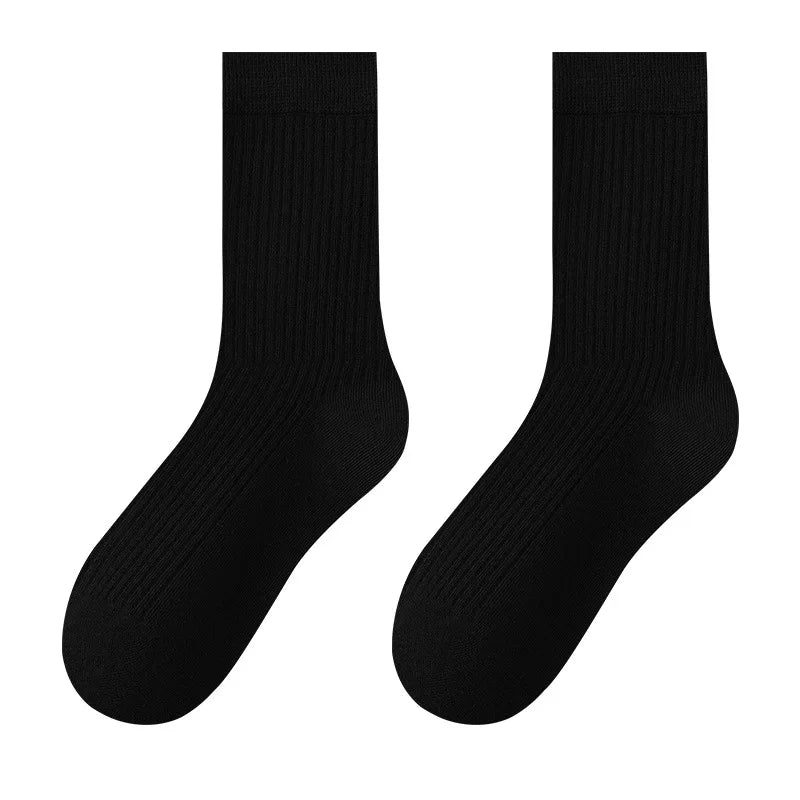 Women's Ankola Red Socks Autumn and Spring Cotton Trendy Japanese Style Middle Tube Socks Pile Socks