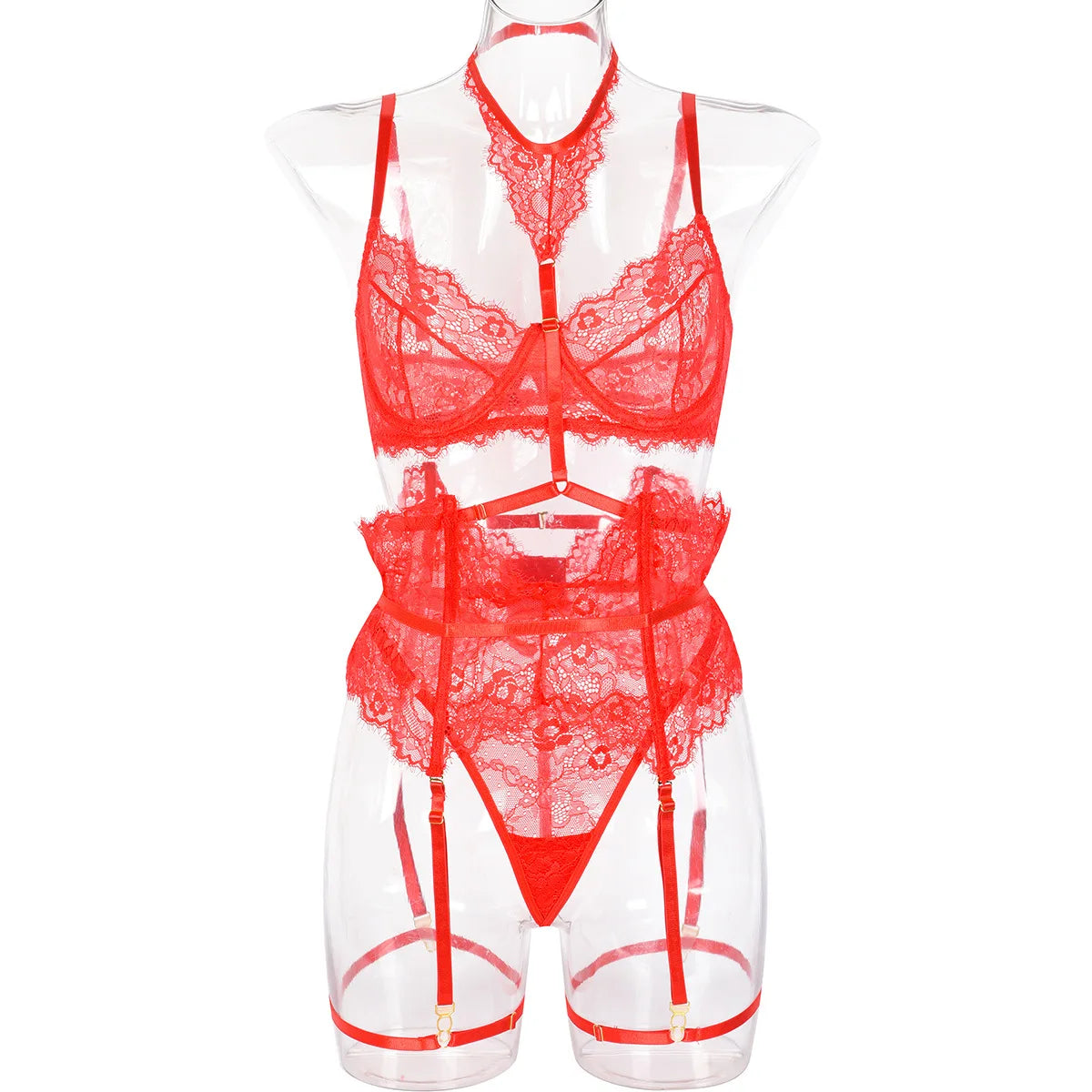 Diccvicc Beautiful Lingerie Eyelash Elegant Transparent Lace Bra Panty Set Floral Embroidery Women Sexy Underwear Exotic Outfit