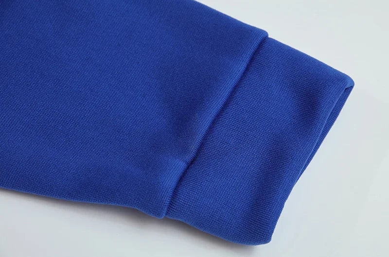 2024 Cross Border Spider Web Zipper Sweater Women's Casual Trendy Hoodie Spring and Autumn Fleece American Coat