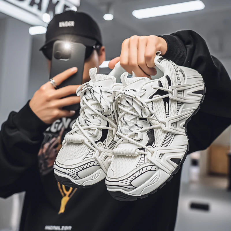 Trend low top Daddy shoes casual sneakers outdoor harbour style