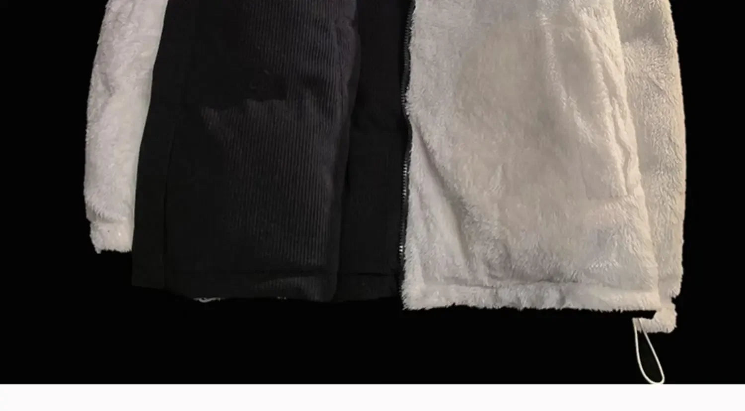 Fog Blue Cotton-padded Coat Men's Winter Thickened Hong Kong Style Corduroy Cotton Jacket Design Sensibility Niche 2023 Workwear