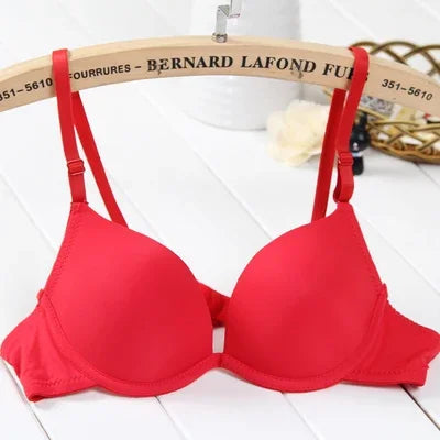 1/2 PCs Small Young Lady Bust Sexy Deep V Cup Bra For Women Push Up Lingerie Seamless Bralette Deep U Plunge Intimates Brassiere