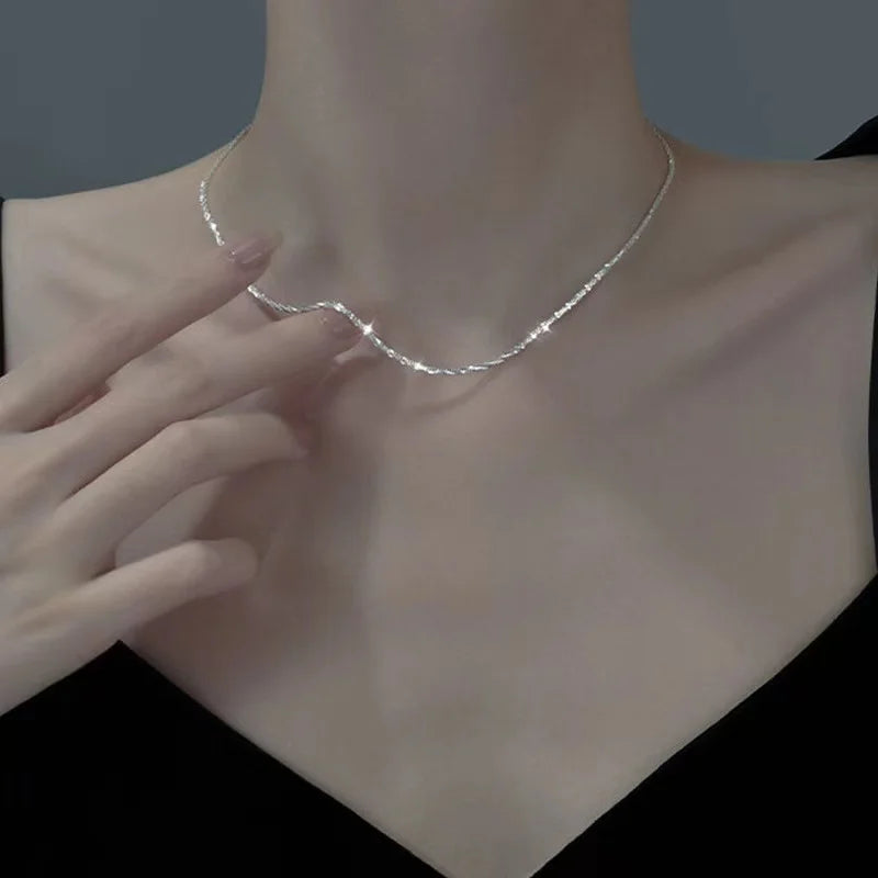 New Fashion Trend Unique Design Delicate Zircon Cross Pendant Necklace for Men and Women Couples Jewelry Party Premium Gifts