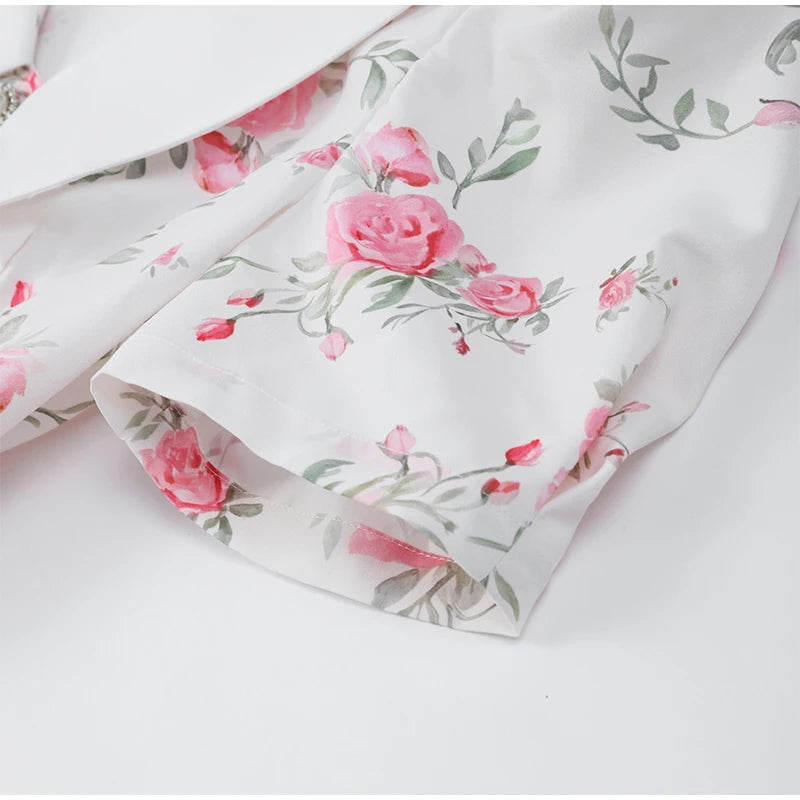 Chic Flower Print A-line Maxi Dress Women Elegant High Waist Strapless Backless Slim Vestidos 2025 Lady Summer Vacation Robes