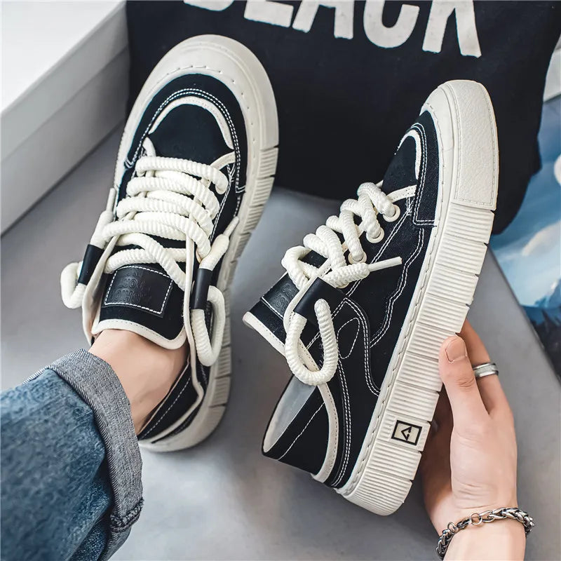 Fashion casual shoes with small white shoes classic board shoes work shoes