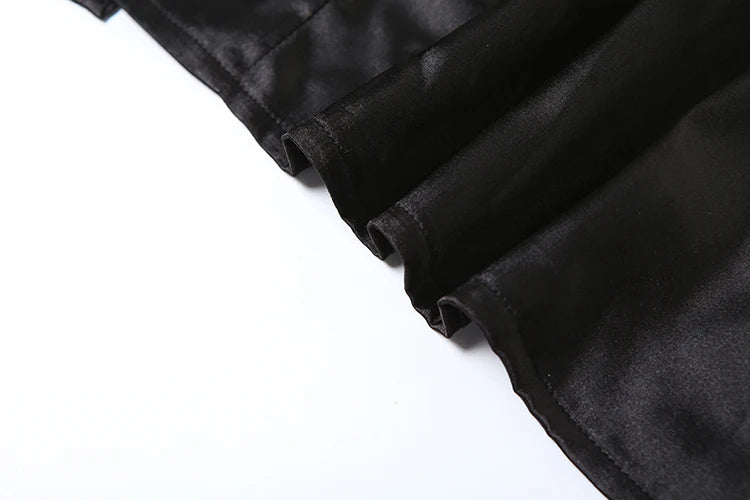 Weird Puss Prom Elegant 2 Piece Set Women Sequins Patchwork Backless Tube Tops+Ruched Slits Long Skirts Matching Sexy Trend Suit