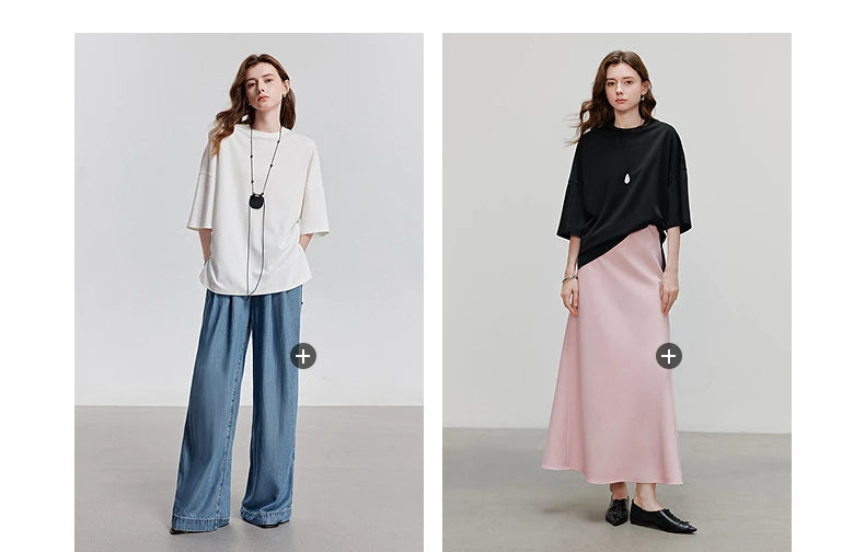 TOYOUTH Women Short Sleeve T shirt 2025 Spring New Tops 8521010