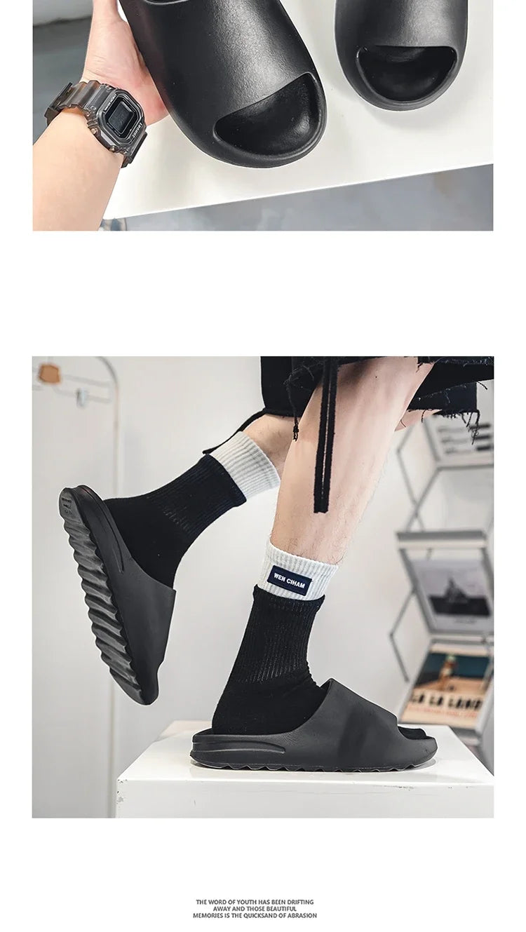 Hot sales Women Men Slippers Fashion EVA Slides 2025 Summers Outdoor Beach Sandals Women Casual Shoes