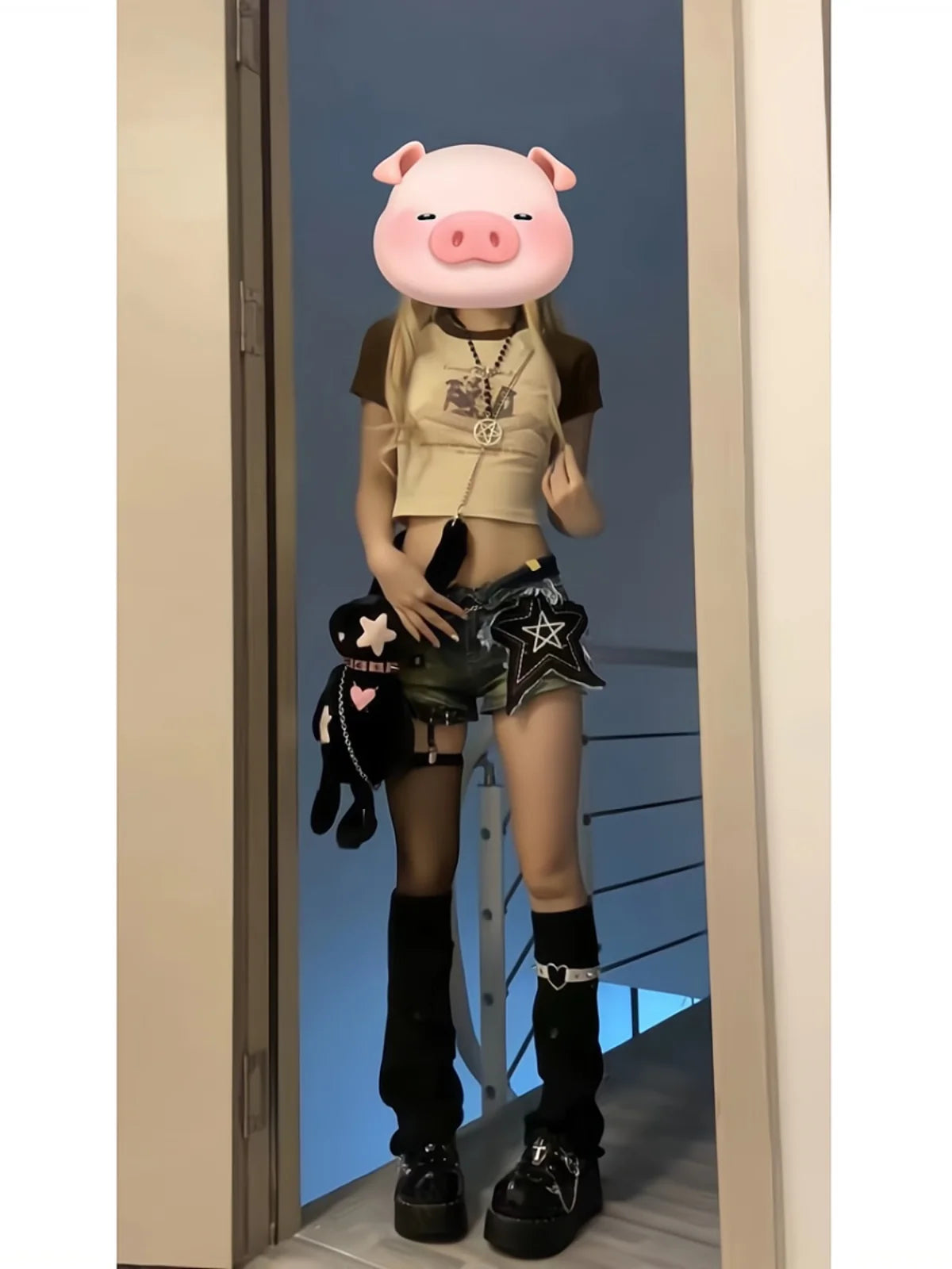 Y2K Star Embroidered Slim Fit Denim orts Women's High Waist Summer New Street Sle Pure Desire Hot Pants Straight Leg Jeans