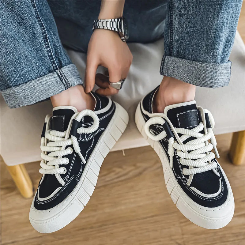 Fashion casual shoes with small white shoes classic board shoes work shoes