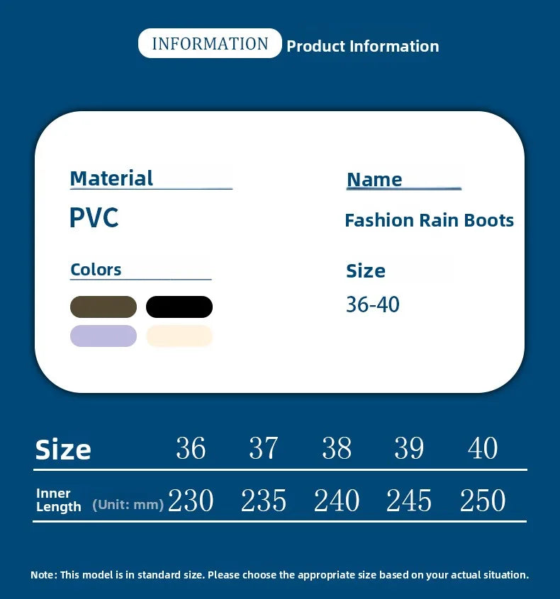 Japanese Sle High Tube Dstring Rain Boots Thi Bot Waterproof ort Tube Rain Boots for Rainy Days Outdoor Wear Elas...