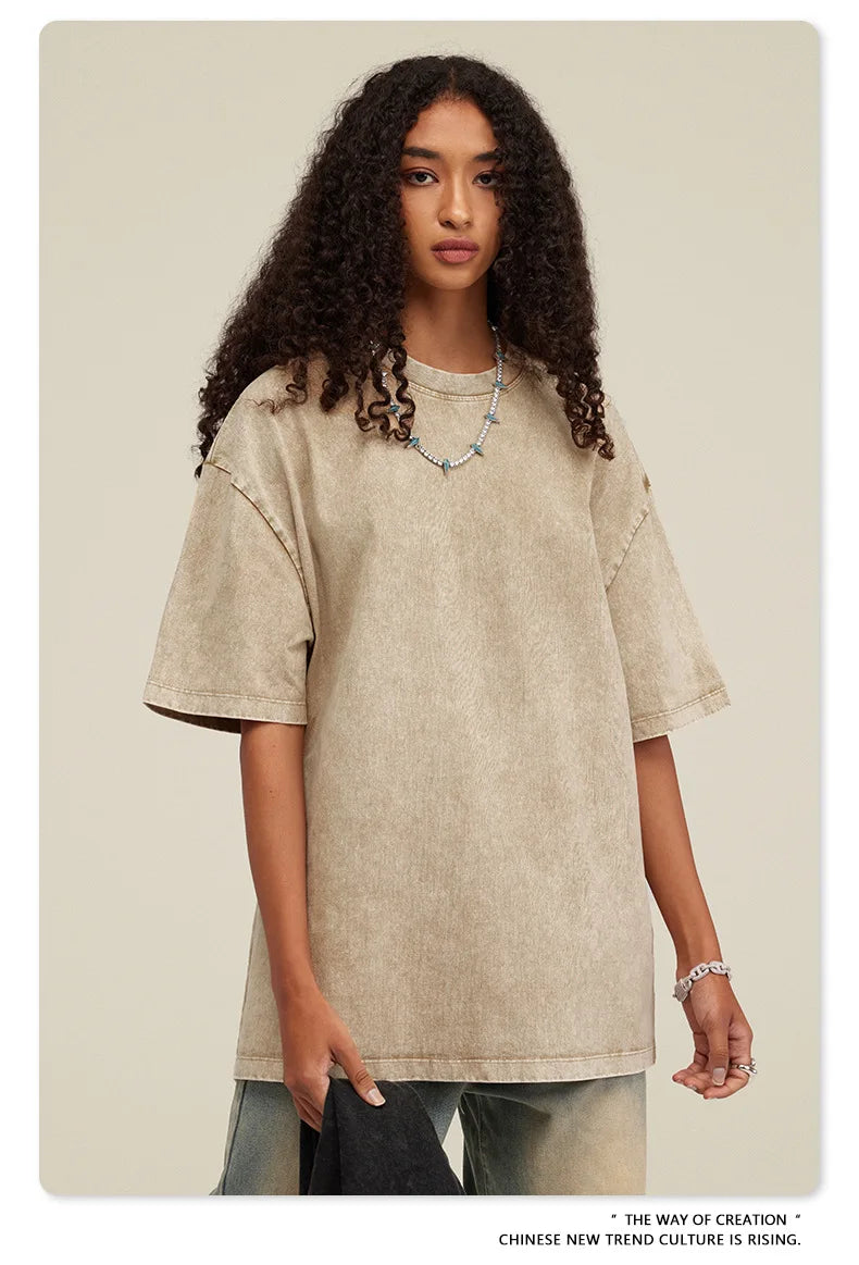 Anime Hunter x Hunter T Shirt Vintage Washed Phantom Troupe T-shirts Oversized Streetwear Manga Chrollo Lucilfer Tops Tees Man