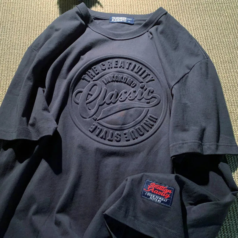 CGC Korean Fashion Oversized Summer T shirts for Women 100% Cotton Short Sleeve Tees Korean Fashion Printed Tops Female Clothing