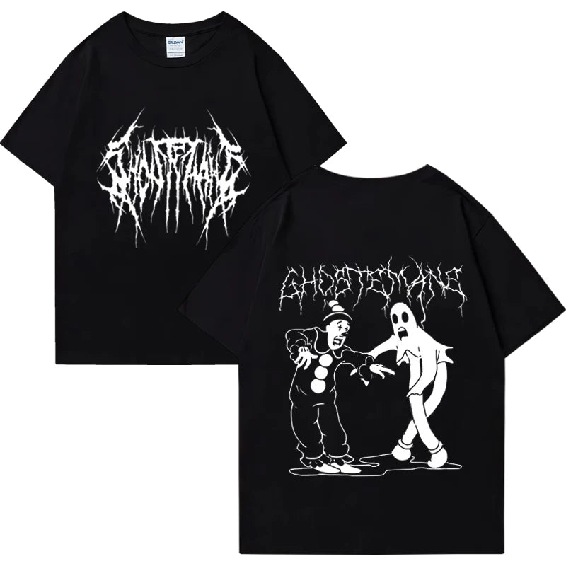 Hot sale Ghostemane Graphics T shirt 2024 Men Women Street Hip Hop Tops Retro Casual Tee Oversized Cotton short sleeve T-Shirts